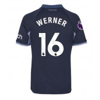 Pánský Fotbalový dres Tottenham Hotspur Timo Werner #16 2023-24 Venkovní Krátký Rukáv